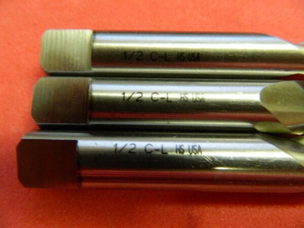 Chicago-latrobe 68832 1/2" Hss Bright 135° Parb Taper Length Drills QTY 3 USA