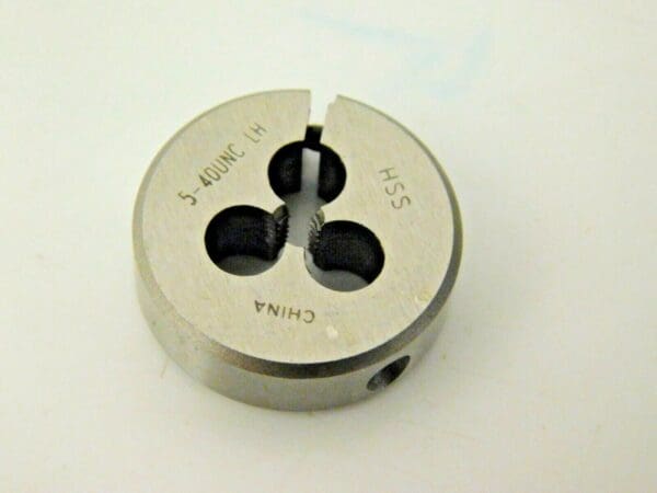 Interstate HSS Round Dies 13/16" Outside Diam 5-40 UNC Qty 3 03835402