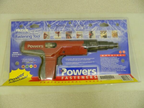 Powers Fasteners Powder Actuated Fastening Tool 52025-PWR