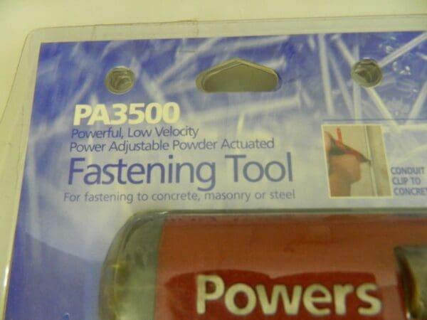 Powers Fasteners Powder Actuated Fastening Tool 52025-PWR