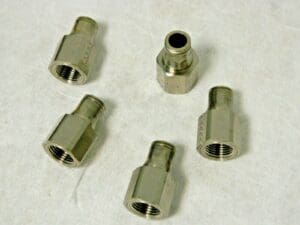 Legris Female Connector 3/8" OD Tube 3/8" NPT QTY 5 3215 60 18