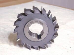 Professional HSS Side Milling Cutter 3” Dia 16 Teeth 3/4” Cut Width 301-3489