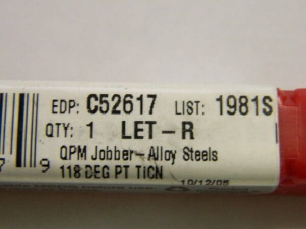 Cleveland Jobbers Length Drill Bit 118° 1981SJL Powdered Metal Steel C52617