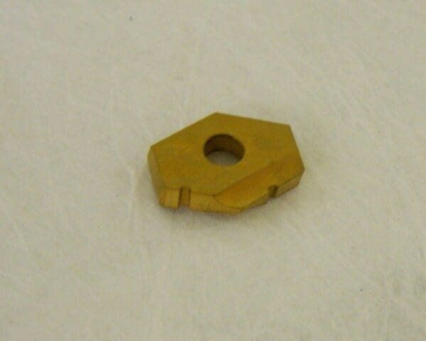 Madison Cutting Tools 0.593" T-15 TiN Duodex Indexable Insert 1150-421-00593