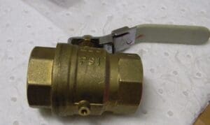 Jupiter Pneumatics Full Port Ball Valve 1-1/4" Pipe Brass 9914036969JP