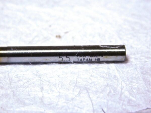 Nachi PM-HSS SG Coated Oil Hole Drill 5.5MM Diameter 99mm OAL L7596P 1314768