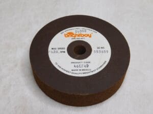 Cratex Brightboy Surface Grinding Wheel 4" x 1/2" x 1" Grit 46 Qty 1 80390