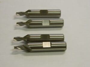 Putnam Tools Square End Mill 3/16" x 3/16" x 3/8" x 2-1/16" 2Fl QTY 4 94519