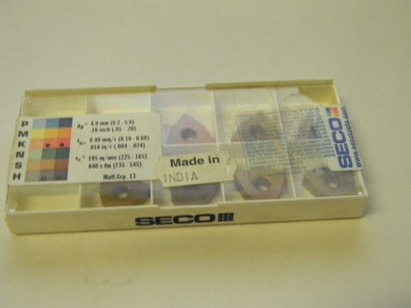 Seco WNMA080408 WNMA432 Grade TK2000 Carbide Turning Inserts Qty 7 18453