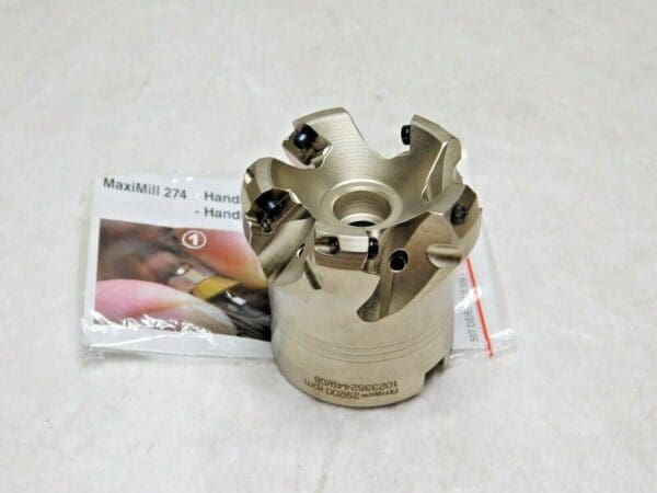 Hertel Indexable Chamfer/Angle Face Mill Through Coolant 1-1/2" CD 45º 45717394