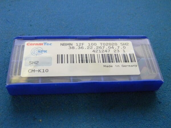 CeramTec NBMN12F100 T02020 Ceramic Inserts Qty. 10 CM-K10 SH2