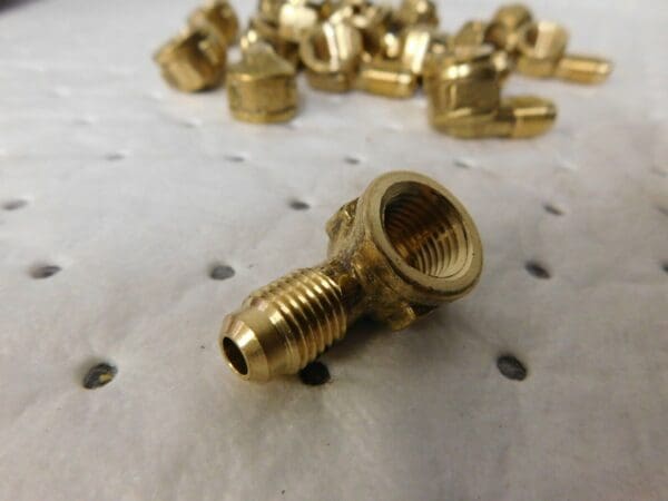 Cerro Brass 1/4X1/4" Flare pipe brass fitting QTY 20 P-E3-4B