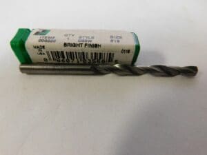 Precision Twist Drill #19 118° Solid Carbide Jobber Drill 003558