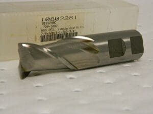 Interstate Single End Mill 7/8" x 1-1/2" x 3-3/4" 2F HSS 720-1087