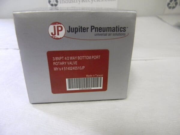 Jupiter 3/8" NPT bottom port Rotary Manual Mechanical Valve 5140240510JP