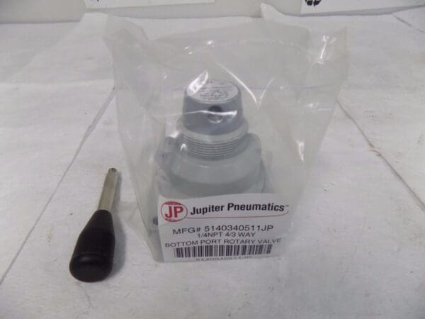 Jupiter Pneumatics Mechanical Rotary Valve 1/4" NPT 4-3 Position 5140340511JP