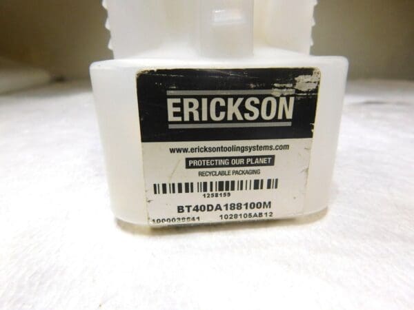 Erickson BT40 Shank Dbl Angle Collet Chuck for DA180 Collets 100mm Proj 1258159