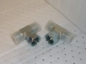 Eaton CS Swivel Nut Tee 1" JIC Male x 1" JIC Female Qty 2 C5707X16