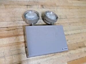 Lithonia Halogen Emergency Lighting Unit 2 Head 120/277 VAC Steel 246291