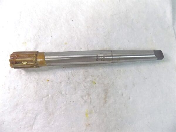 DTC Expanding Chucking Reamer 1-7/32" HSS 3MT Straight Fl Taper Shank RH 11" OAL