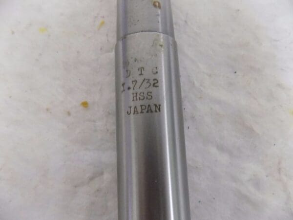 DTC Expanding Chucking Reamer 1-7/32" HSS 3MT Straight Fl Taper Shank RH 11" OAL