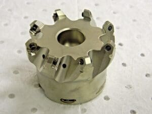 Hertel Indexable Face Mill 2.5" Cutting Diam x 1" Arbor Diam 45D 6000396