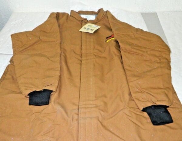 Stanco Safety Products Brown Temp Test Line Coat 47CAL Size 2XL TTX47635-2XL