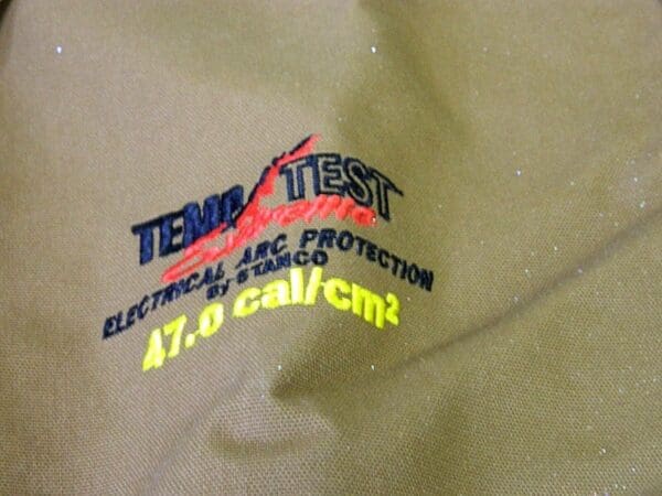 Stanco Safety Products Brown Temp Test Line Coat 47CAL Size 2XL TTX47635-2XL