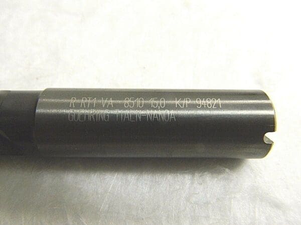 Guhring Carbide Drill Coolant Through 15mm 3xD 140º 2FL RT100VA 9085100150000