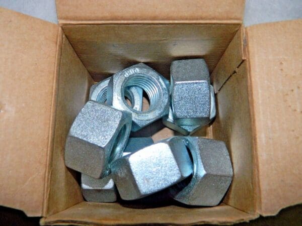 Hex Nuts 1-1/8" - 7 UNC x 1-11/16" W Grade 5 Qty 10 C712020