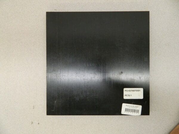 Pro-Grade Acetal Sheet Black 1-1/4" Thick x 12" Wide x 1' Long 63386064