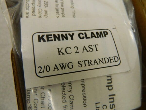 Kenny Clamp Connector 10 Pack 2/0 AWG KC2AST