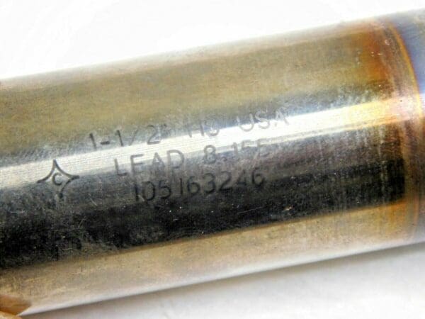 Cleveland Finishing End Mill HSS HG-3-TC 1-1/2" x 1" x 2" x 4-1/2" 3FL C39727