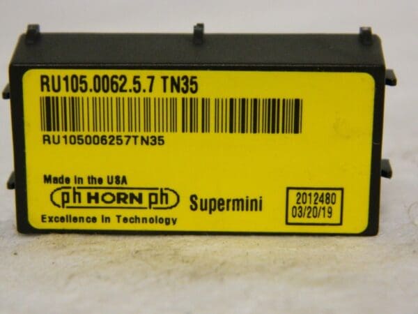 Horn Standard Carbide Inserts RU105.0062.5.7 TN35 Qty 2 35455500