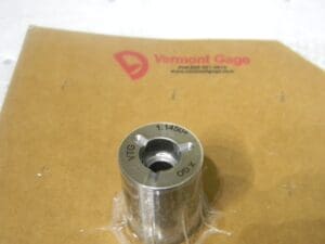 Vermont Gage Class X Plus Steel Pin Gage Go 1.1450” Plus Tolerance 191203110