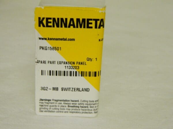 Kennametal ModBORE Spare Parts Expansion Panel 1133203