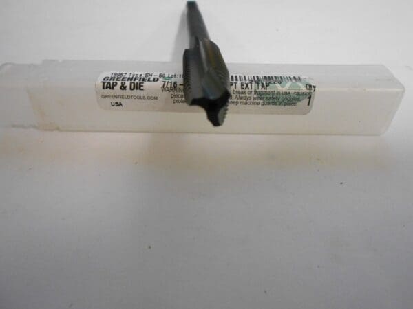 Greenfield H3 7/16"-14 UNC Plug Chamfer HSS Spiral Point Tap QTY 3 18957