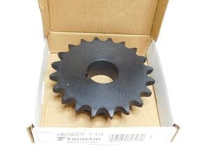 Tsubaki Finished Bore Sprocket 1.2500" Bore H50B20F 1-1/4