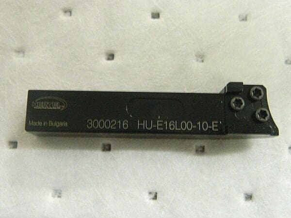 Hertel Indexable Grooving Cutoff Toolholder LH HU-E16L00-10-E 3000216