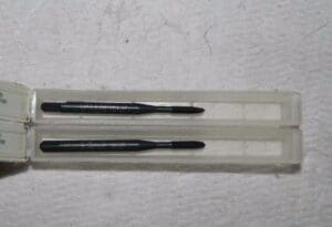 Widia Spiral Point Taps #4-48 UNF 2F H2 Nitride/Oxide HSS QTY 2 85506