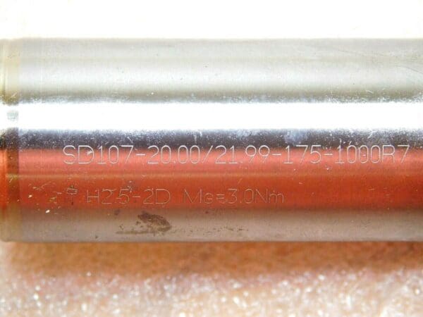 Seco Replaceable-Tip Drill 20-21.99mm 7xD SD107-20.00 / 21.99-175-1000R7 28964