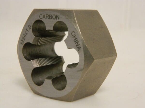 Interstate Hex Rethreading Die M24x1.00 Metric Fine Thread 1-13/16" Hex 79771747