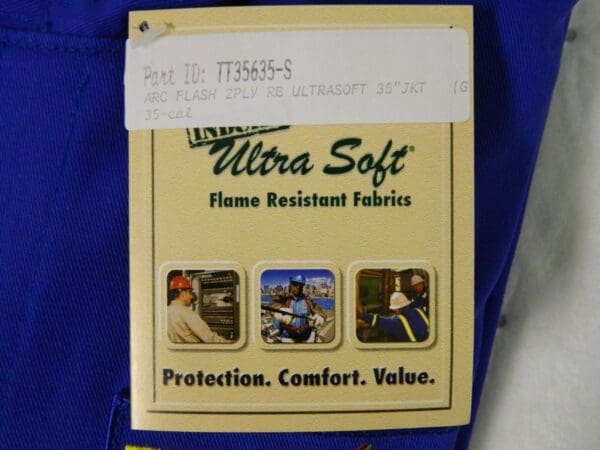 Stanco Temp Test Electric ARC Protection Jacket Size Small 35" Length TT35635-S