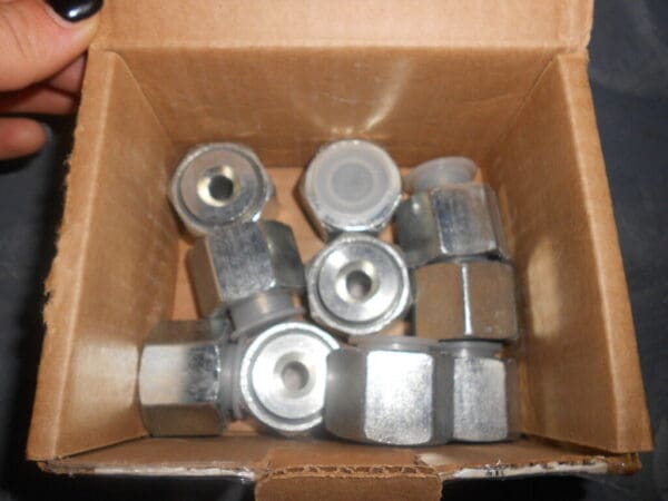 Parker O-Ring Face Seal Tube Fittings 3/4"x1/2x13/16"-16 UNF Qty 10 12-8 TRLON-S