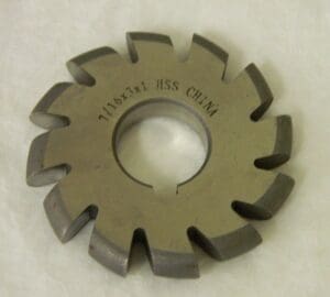 Precision 7/16" x 3" x 1" 12-Teeth HSS Cutter 90201500