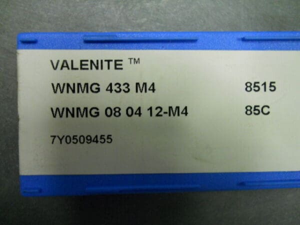 Walter WNMG433 M4 Grade VP8515 Carbide Turning Insert QTY 7 24985