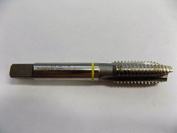 Accupro 9/16-12 UNC 2B 3 Flute HSS Spiral Point Tap QTY 2 55357479