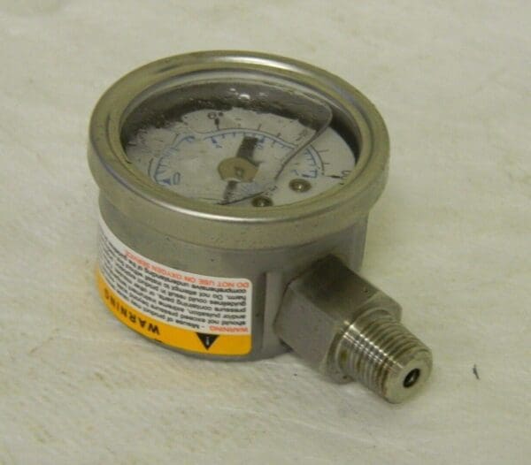 Worksmart Analog Pressure Gauge 1-1/2" Dial 1/8" NPT 0-100 Scale WS-PE-GAGE-112