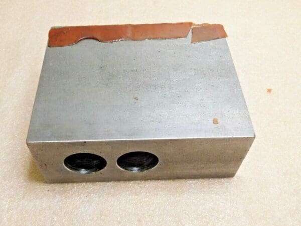 H & R MFG INCOMPLETE 2 Piece Square Soft Lathe Chuck Jaws 3/32" x 90° HR-40-16-5