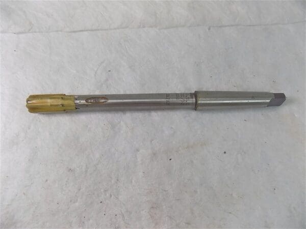 DTC #0253-0426 21/32" x 9" HSS 2MT Taper Shank RH 8FL Expansion Chucking Reamer